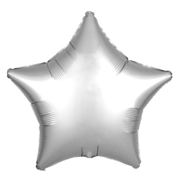 24 İNC YILDIZ GÜMÜŞ RENK FOLYO BALON 24 İNC YILDIZ GÜMÜŞ RENK FOLYO BALON