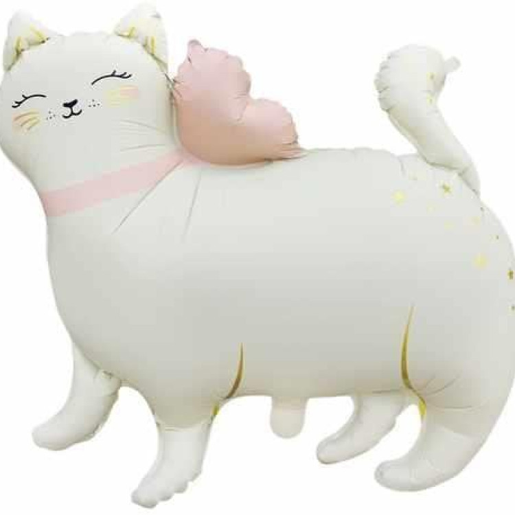 AYAKLI KEDİ FOLYO BALON 68*62,5