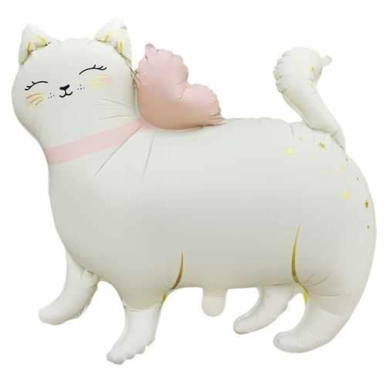 AYAKLI KEDİ FOLYO BALON 68*62,5