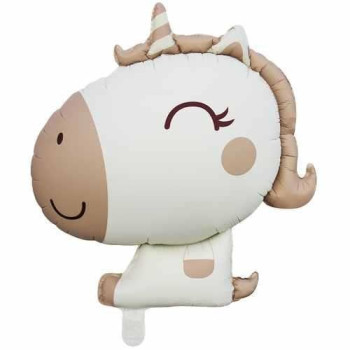 KARAMEL RETRO RENK UNİCORN KAFA FOLYO BALON 65*78,5 KARAMEL RETRO RENK UNİCORN KAFA FOLYO BALON 65*78,5