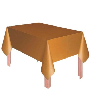 PLASTİK ROSEGOLD MASA ÖRTÜSÜ 120*180cm PLASTİK ROSEGOLD MASA ÖRTÜSÜ 120*180cm