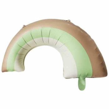 RETRO GÖKKUŞAĞI YEŞİL FOLYO BALON 82*53,5 RETRO GÖKKUŞAĞI YEŞİL FOLYO BALON 82*53,5