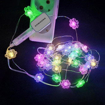 USB GİRİŞLİ YILDIZ FİGÜRLÜ FONKSİYONLU RGB 28 AMPUL TEL LED USB GİRİŞLİ YILDIZ FİGÜRLÜ FONKSİYONLU RGB 28 AMPUL TEL LED