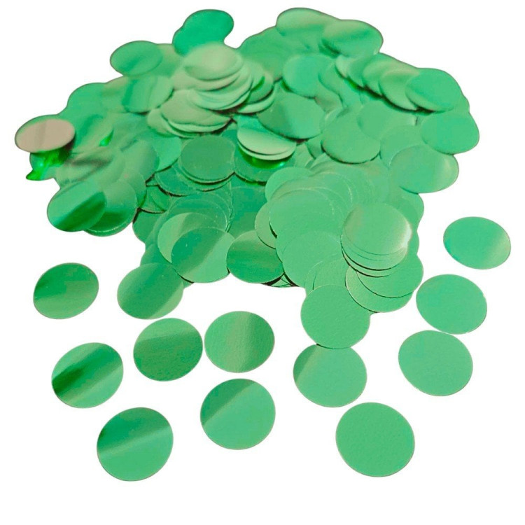 METALİZE BALON İÇİ YEŞİL PUL