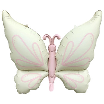 KELEBEK RETRO KREM FOLYO BALON 94*73,5 KELEBEK RETRO KREM FOLYO BALON 94*73,5