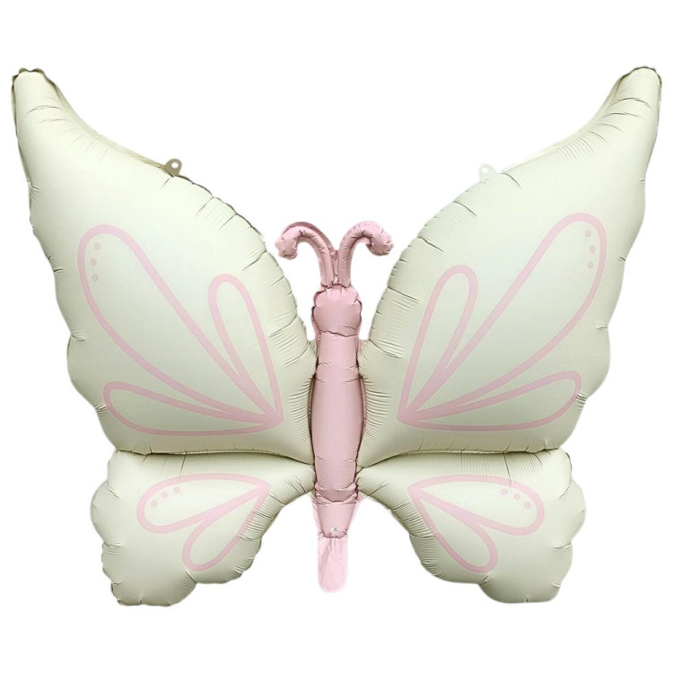 KELEBEK RETRO KREM FOLYO BALON 94*73,5