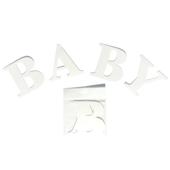 BABY BEYAZ BALON KUTUSU HARFİ BABY BEYAZ BALON KUTUSU HARFİ