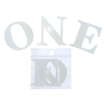 ONE BEYAZ BALON KUTUSU HARFİ ONE BEYAZ BALON KUTUSU HARFİ