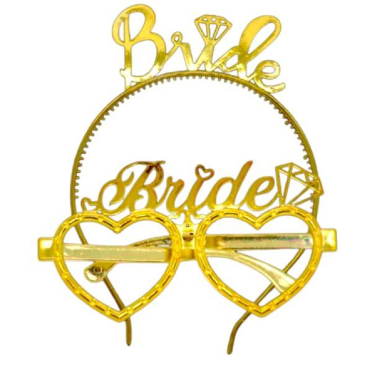 MİKA TAÇ GÖZLÜK BRİDE GOLD