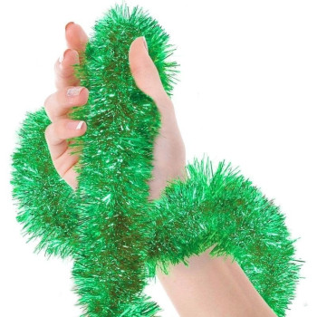 2 MT METALİZE YEŞİL SİM SÜS 6,5cm 2 MT METALİZE YEŞİL SİM SÜS 6,5cm