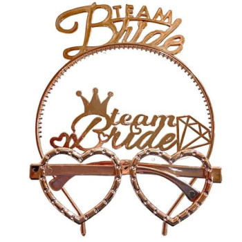 MİKA TAÇ GÖZLÜK TEAM BRİDE ROSEGOLD MİKA TAÇ GÖZLÜK TEAM BRİDE ROSEGOLD