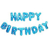 HAPPY BİRTHDAY MAVİ SET BALON HAPPY BİRTHDAY MAVİ SET BALON
