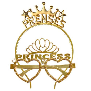 MİKA TAÇ GÖZLÜK PRENSES GOLD MİKA TAÇ GÖZLÜK PRENSES GOLD