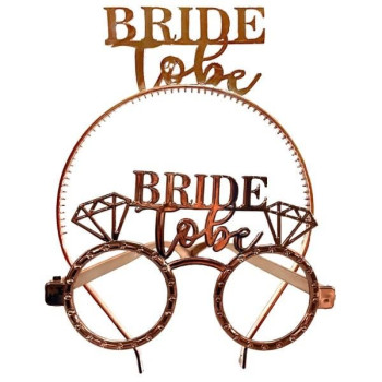 MİKA TAÇ GÖZLÜK BRİDE TO BE ROSEGOLD MİKA TAÇ GÖZLÜK BRİDE TO BE ROSEGOLD