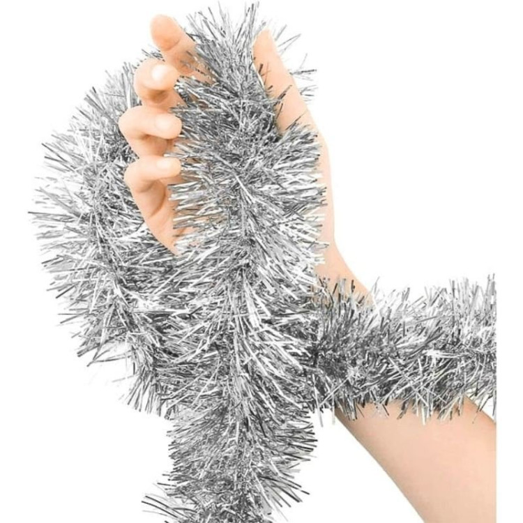 2 MT TEKLİ METALİZE GÜMÜŞ SİM BAĞ