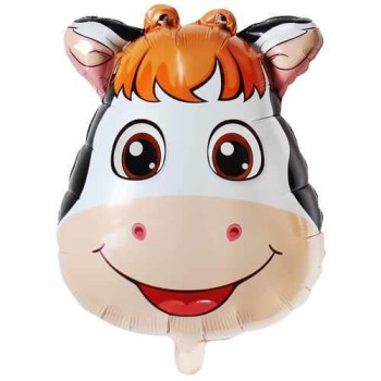 İNEK KAFA FOLYO BALON 43,5*58,5 İNEK KAFA FOLYO BALON 43,5*58,5