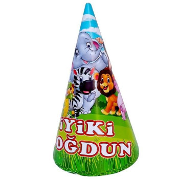8 Lİ SAFARİ İYİKİ DOĞDUN ŞAPKA