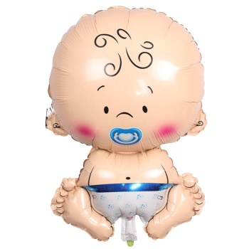 BEBEK MAVİ FOLYO BALON BEBEK MAVİ FOLYO BALON