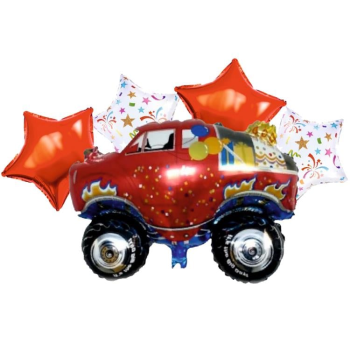 RALLY JEEP 5 Lİ SET FOLYO BALON RALLY JEEP 5 Lİ SET FOLYO BALON