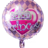 18 İNC YUVARLAK PRİNCESS FOLYO BALON 43*43