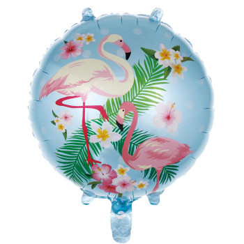 18 İNC YUVARLAK FLAMİNGO MAVİ FOLYO BALON 43*43 18 İNC YUVARLAK FLAMİNGO MAVİ FOLYO BALON 43*43