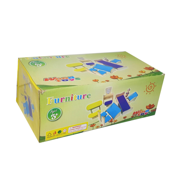 AHŞAP EV EŞYASI OYUNCAK