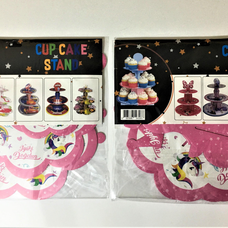 UNİCORN BASKILI KEK STANDI