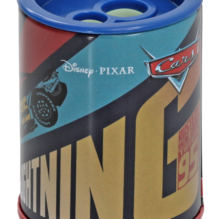 OTTO.40436E CARS METAL HAZNELİ ÇİFT BIÇAKLI KALEMTRAŞ 24LÜ ^*384