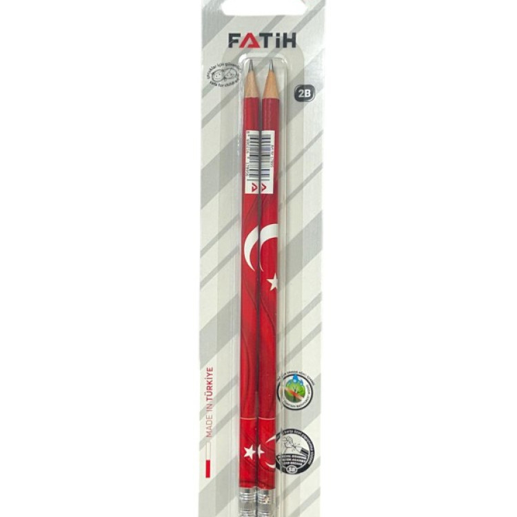 FATİH 192Lİ TÜRK BAYRAKLI KURŞUN KALEM