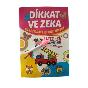 KARATAY YAZ-SİL DİKKAT VE ZEKA GELİŞTİRME*100 KARATAY YAZ-SİL DİKKAT VE ZEKA GELİŞTİRME*100