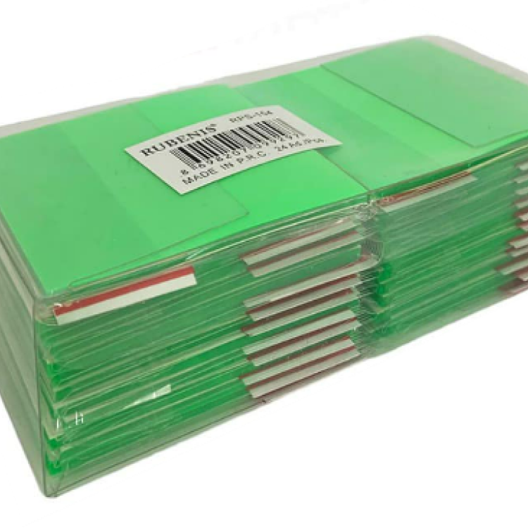 RUBENİS RPS-154 ŞEFFAF YEŞİL POSTİT 24LÜ *24 >