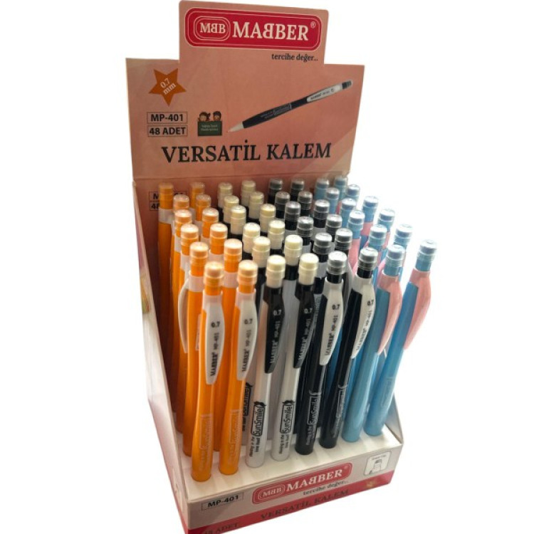 MABER MP-401 STANDLI VERSATİL KALEM 07MM 48Lİ
