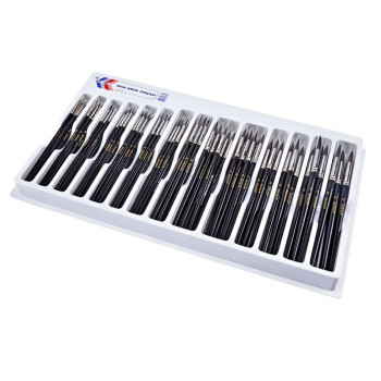 BRONS BR-247 SULUBOYA FIRÇA SETİ 144'LÜ *50 BRONS BR-247 SULUBOYA FIRÇA SETİ 144'LÜ *50