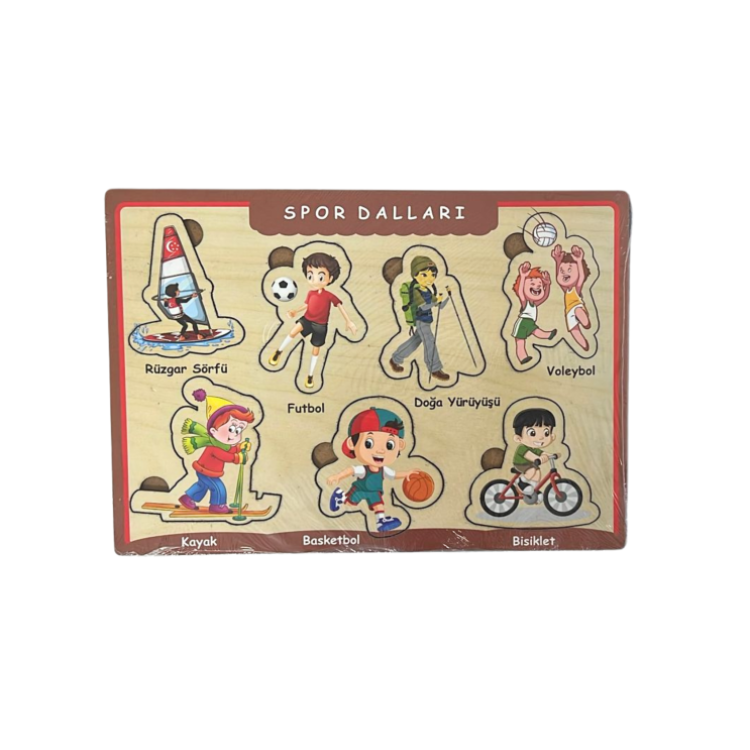 AHŞAP PUZZLE SPOR DALLARI HEDİYELİ DERGİ