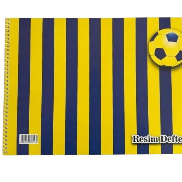 SİNGLE COLOR F.BAHÇE K.K SP. 25X35 RESİM DEFTERİ 24LÜ PAKET *16 >