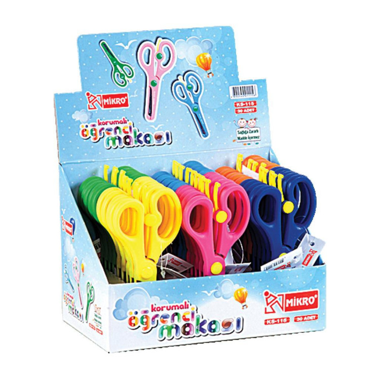 MİKRO KS 115-30 STANDLI MAKAS 30LU *16