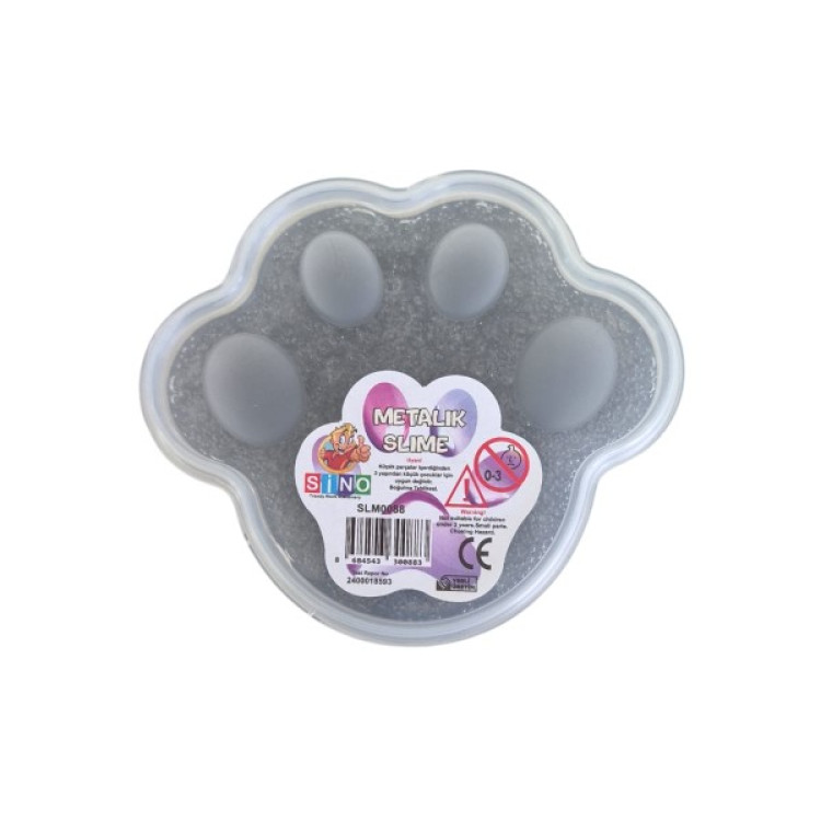 SİNO SLM-0088 PATİ KUTULU SLİME 140 GR METALİK 18Lİ