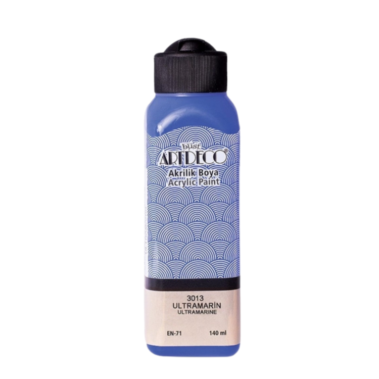 ARTDECO 3013 AKRİLİK BOYA 140ML ULTRAMARİN *144