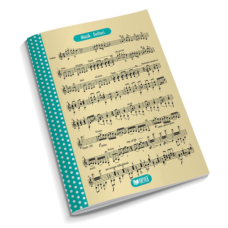 MÜZİK DEFTERİ BÜYÜK 30 YP. *12