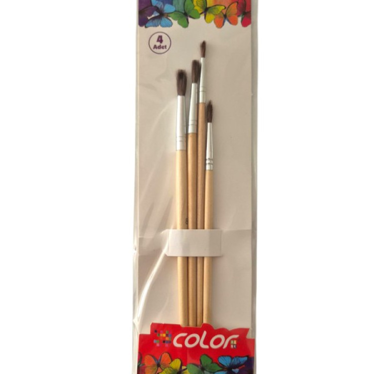 TMN COLORBANK CFR-4  FIRÇA SETİ 4LÜ 12Lİ*528