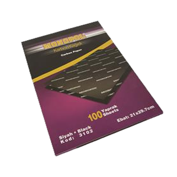 MONOPOL 3102 KARBON KAĞIDI A4 SİYAH 100LÜ *40