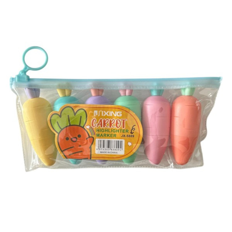 ARI JX-5809 ARI-013 HAVUÇ FOSFORLU KALEM 6LI