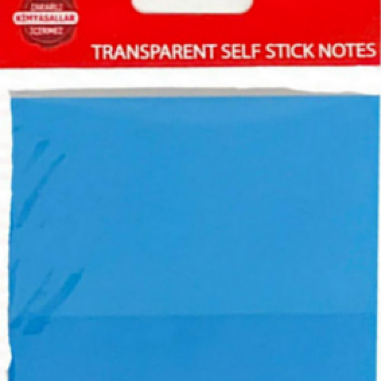 RUBENİS RPS-155 ŞEFFAF MAVİ POSTİT 24LÜ *24 >