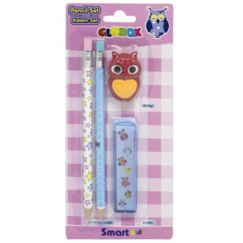 GLOBOX 2563 VERSATİL KALEM MIN VE 3D SİLGİ SET 12'Lİ*12 GLOBOX 2563 VERSATİL KALEM MIN VE 3D SİLGİ SET 12'Lİ*12