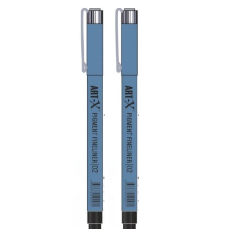 ART-X 19553-02 SİYAH FINELINER KALEM 12Lİ