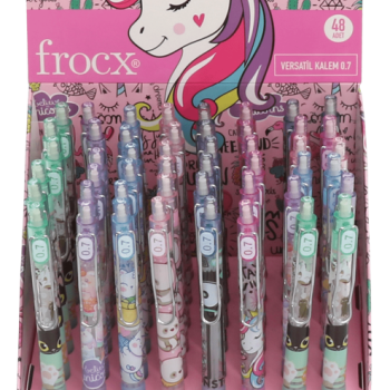 FROCX 40740B UNICORN VERSATİL KALEM  0,7 48'Lİ  PAKET ^*32 >