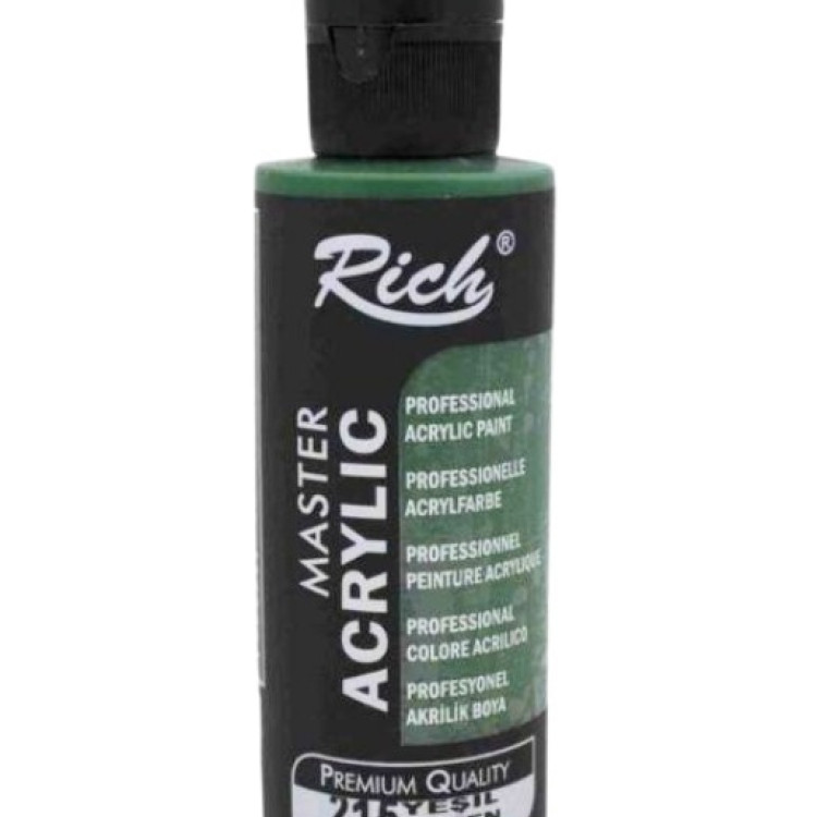 RİCH MASTER 3684 AKRİLİK BOYA YEŞİL 120CC