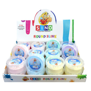 SİNO SLM-0027 YUVARLAK PASTEL OYUN JELİ 24'LÜ PAKET 140 GR. SİNO SLM-0027 YUVARLAK PASTEL OYUN JELİ 24'LÜ PAKET 140 GR.