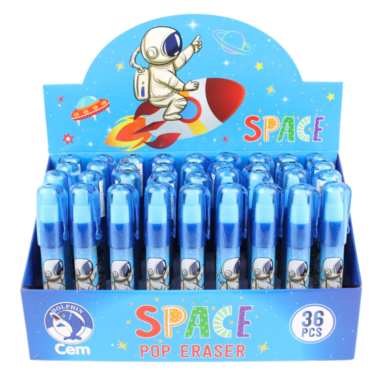 DOLPHIN SPC-6288 UZAY ROKET SİLGİ 36LI PAKET