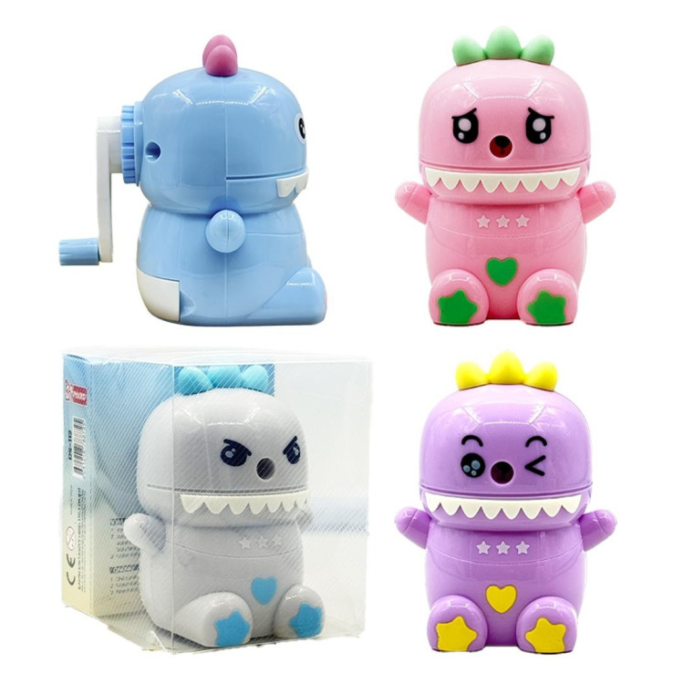 MİKRO DS-112 MASAÜSTÜ KALEMTIRAŞ MONSTER FAMILY 12Lİ